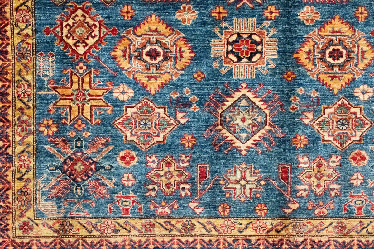 Ziegler Tapijt - Kazak - 303 x 205 cm - blauw