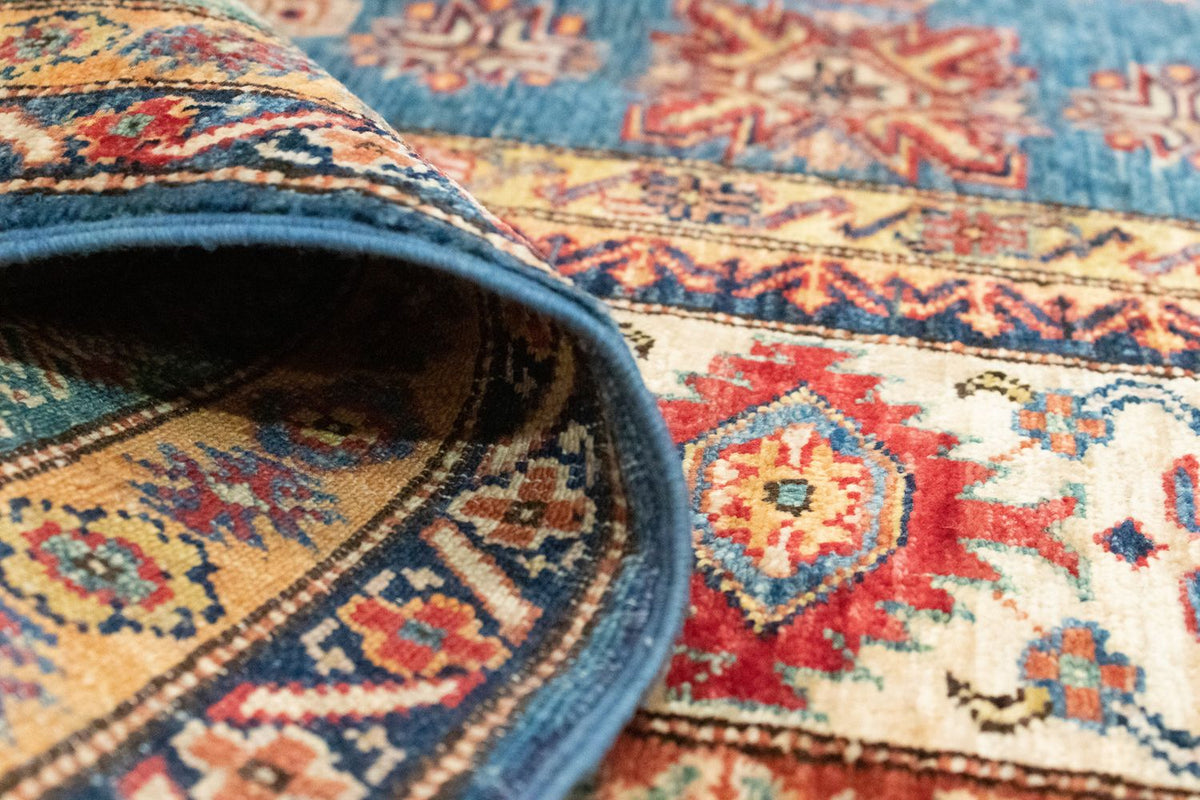 Ziegler Tapijt - Kazak - 303 x 205 cm - blauw