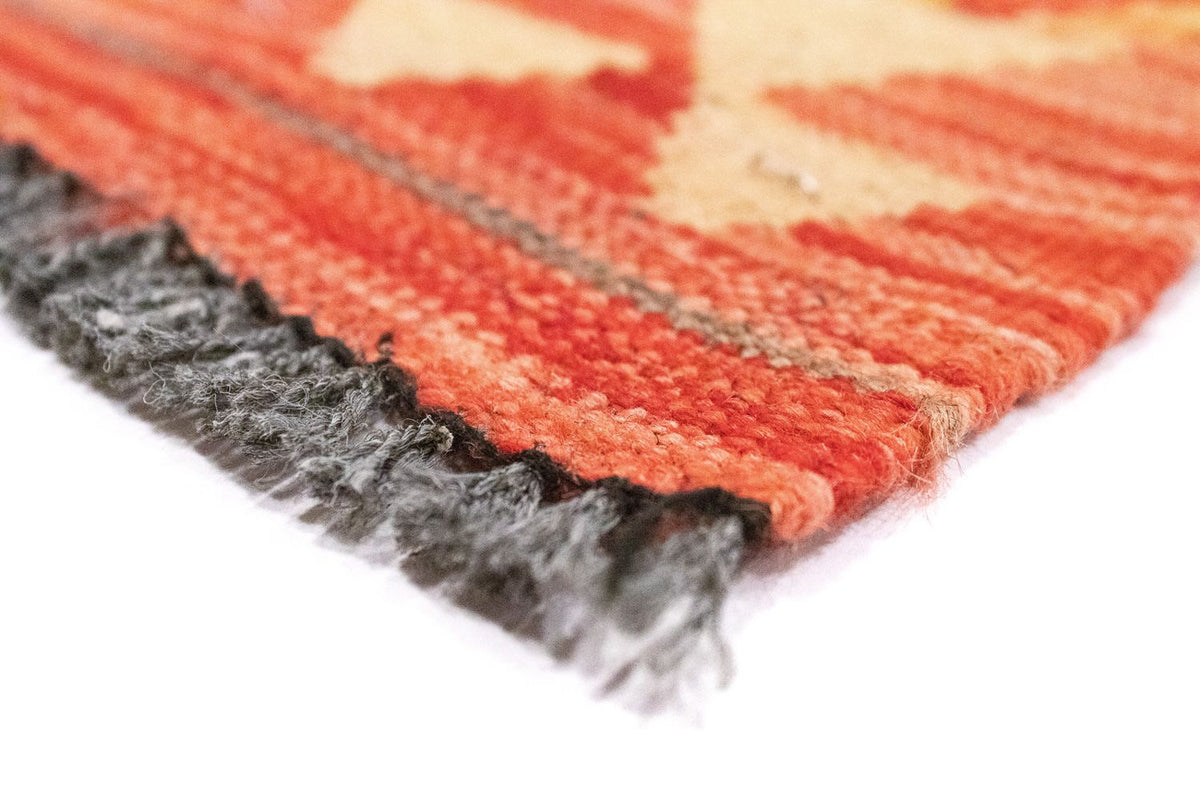 Kelim tapijt - Oosters - 206 x 154 cm - oranje