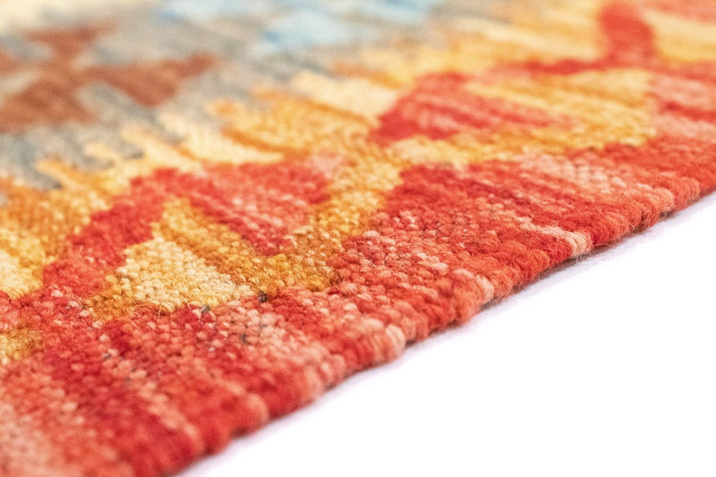 Kelim tapijt - Oosters - 206 x 154 cm - oranje