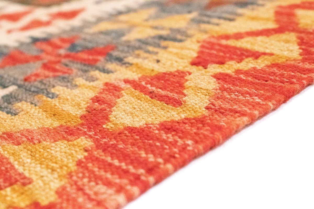 Kelim tapijt - Oosters - 205 x 150 cm - oranje