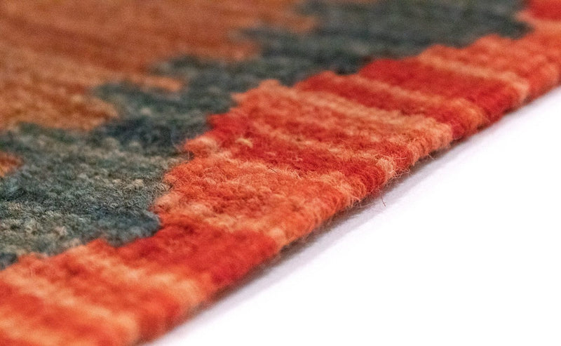 Kelim tapijt - Oosters - 203 x 148 cm - oranje