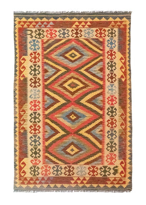 Kelim tapijt - Oosters - 207 x 139 cm - veelkleurig