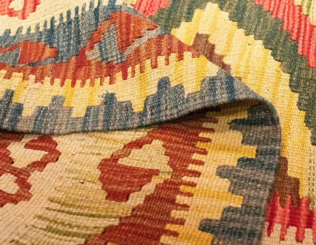 Kelim tapijt - Oosters - 207 x 139 cm - veelkleurig