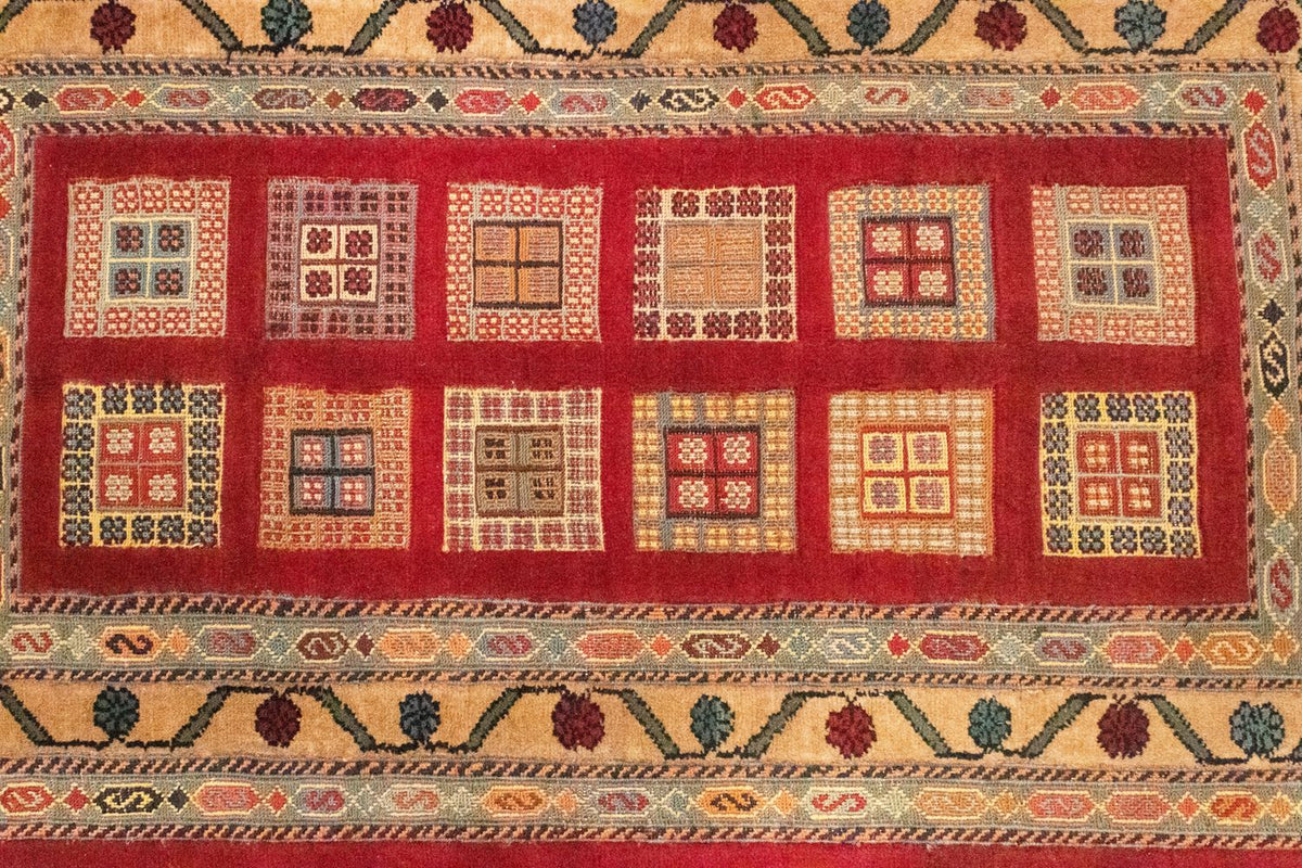 Perzisch Tapijt - Nomadisch - 114 x 81 cm - rood