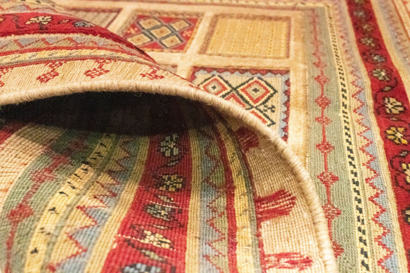 Perzisch Tapijt - Nomadisch vierkant  - 102 x 96 cm - rood