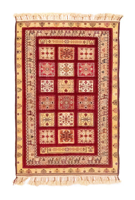 Perzisch Tapijt - Nomadisch - 148 x 105 cm - rood