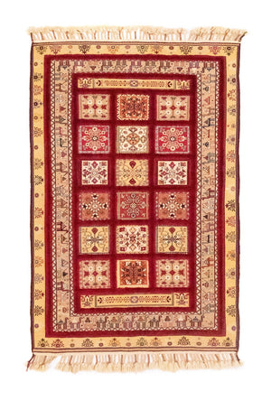 Perzisch Tapijt - Nomadisch - 148 x 105 cm - rood