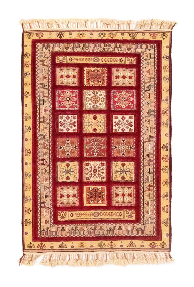 Perzisch Tapijt - Nomadisch - 148 x 105 cm - rood