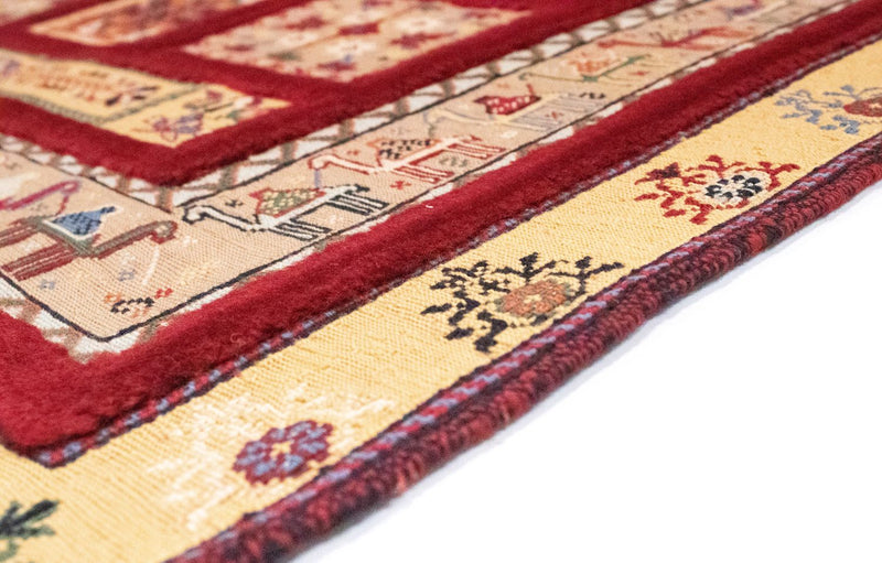 Perzisch Tapijt - Nomadisch - 148 x 105 cm - rood