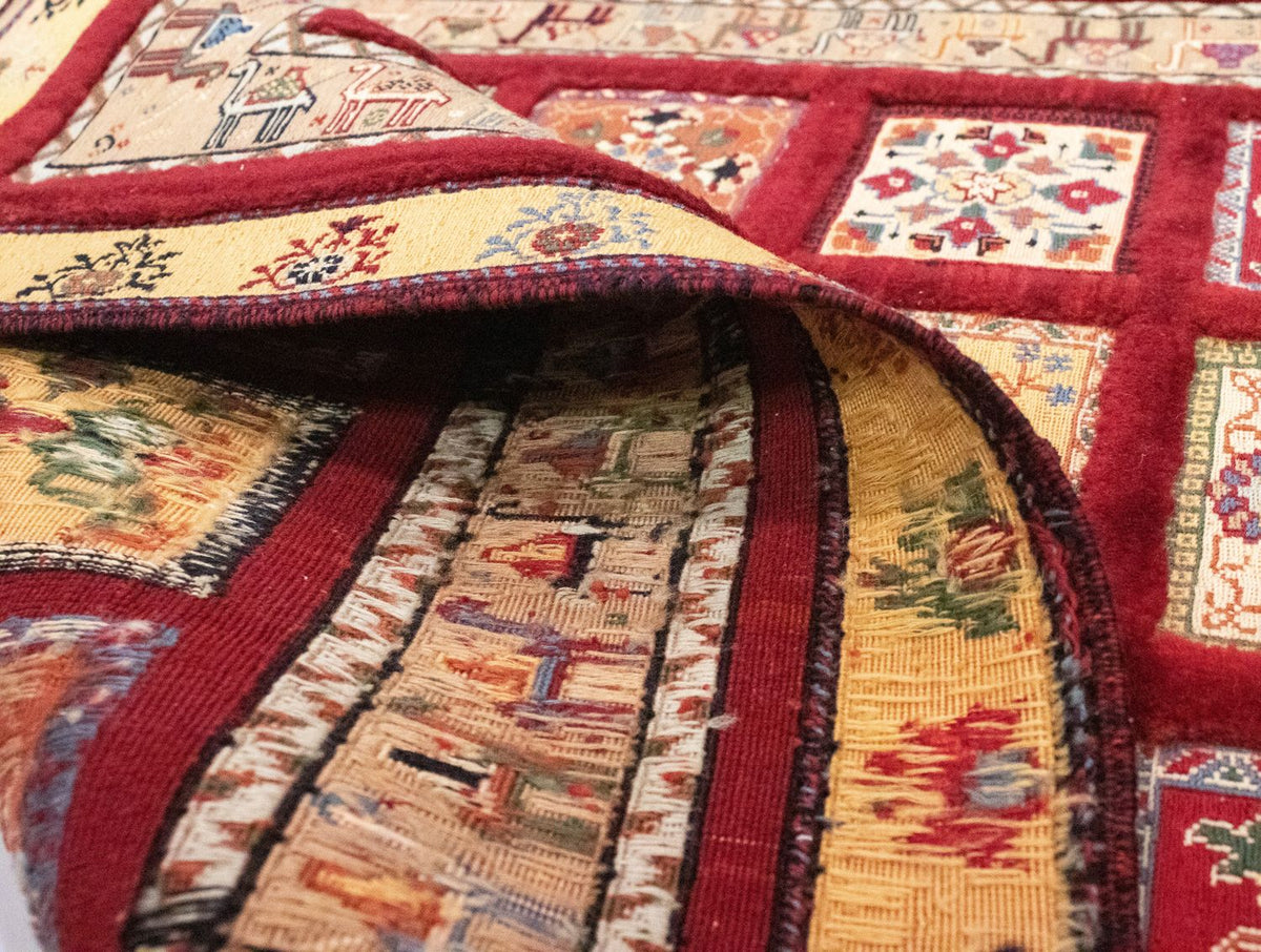 Perzisch Tapijt - Nomadisch - 148 x 105 cm - rood