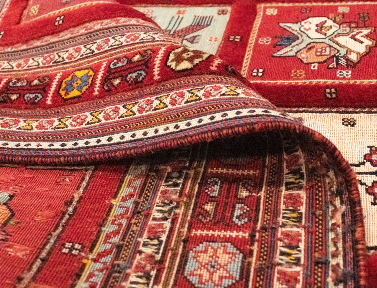 Perzisch Tapijt - Nomadisch - 170 x 120 cm - rood