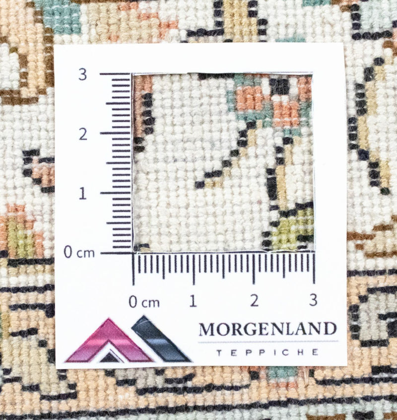 Zijden tapijt - Kashmir Silk - 122 x 76 cm - oranje