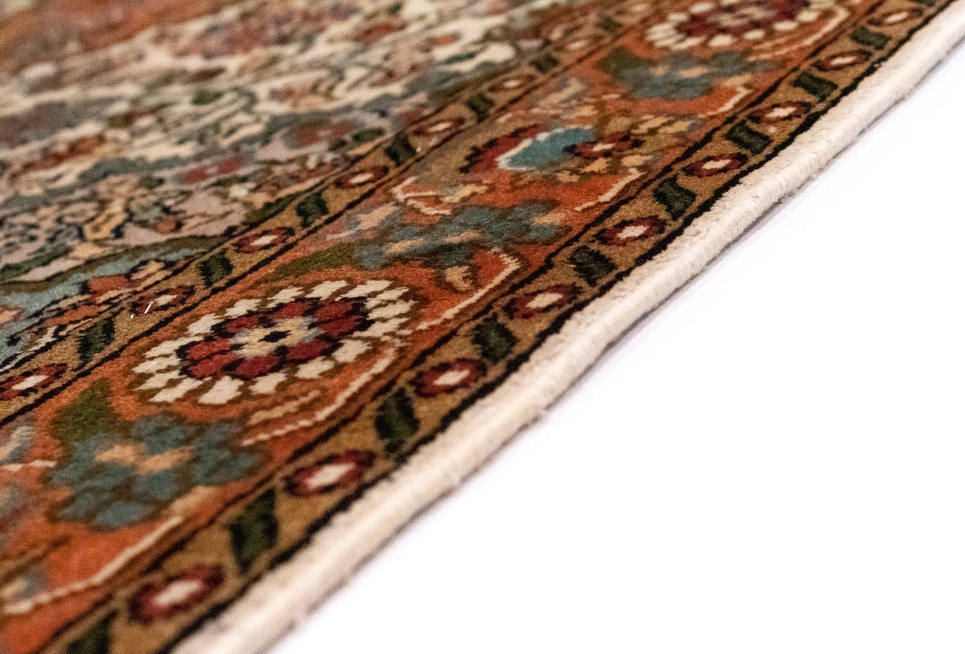 Kasjmir zijde Tapijt 120x80cm - Oosters Tapijt