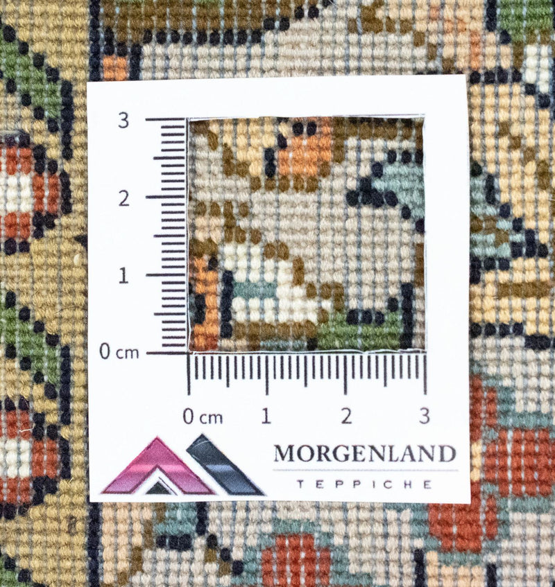 Zijden tapijt - Kashmir Silk - 120 x 80 cm - beige