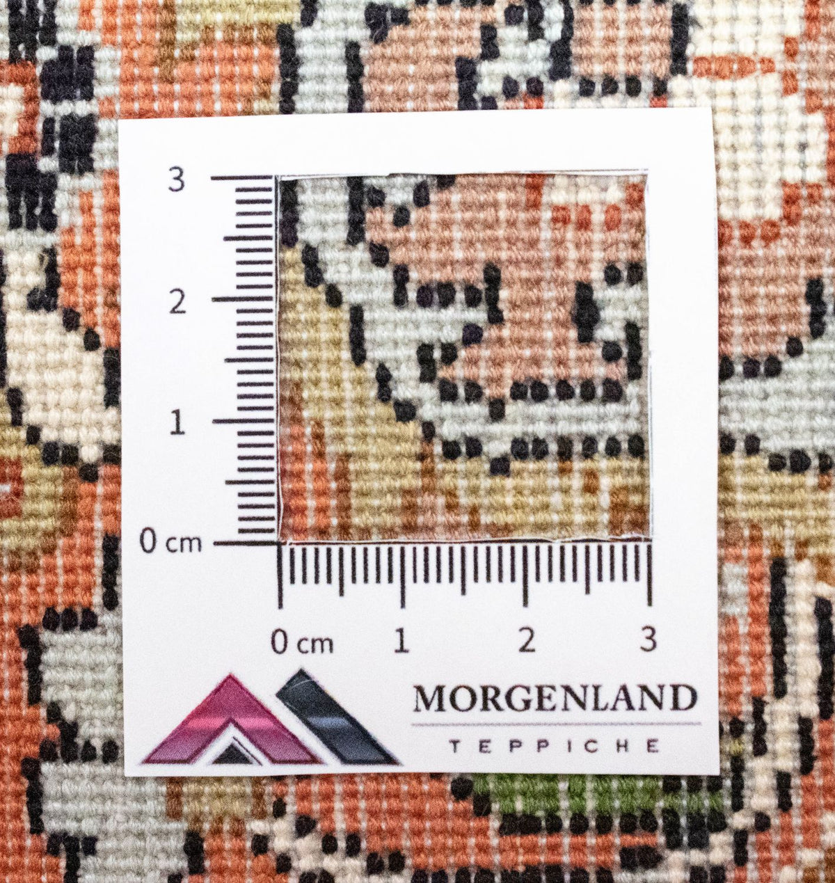 Zijden tapijt - Kashmir Silk - 125 x 83 cm - oranje