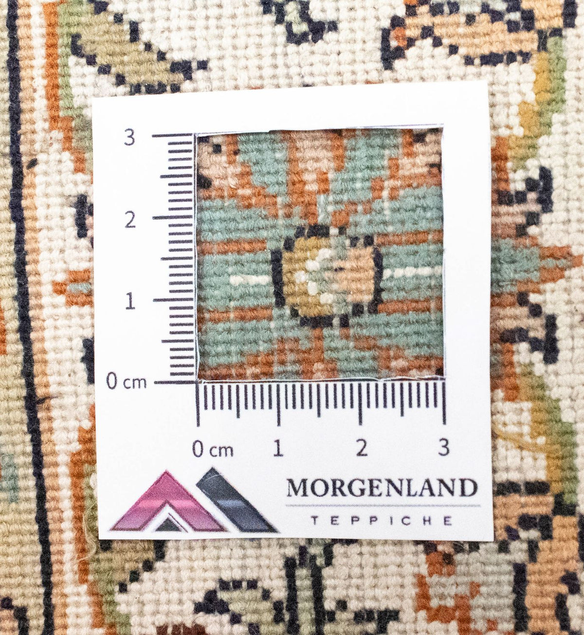 Zijden tapijt - Kashmir Silk - 127 x 74 cm - blauw