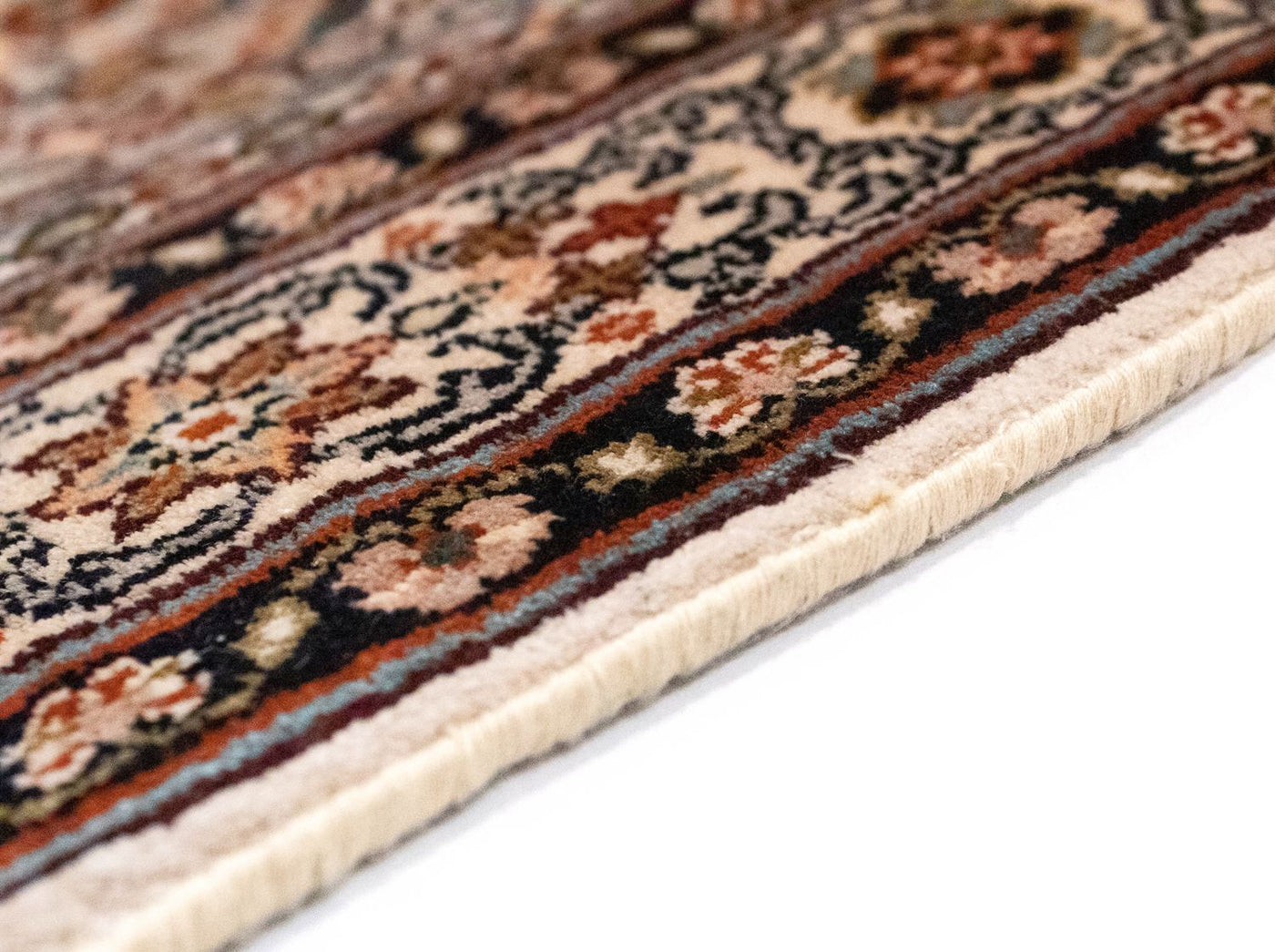 Kasjmir zijde Tapijt 135x78cm - Oosters Tapijt