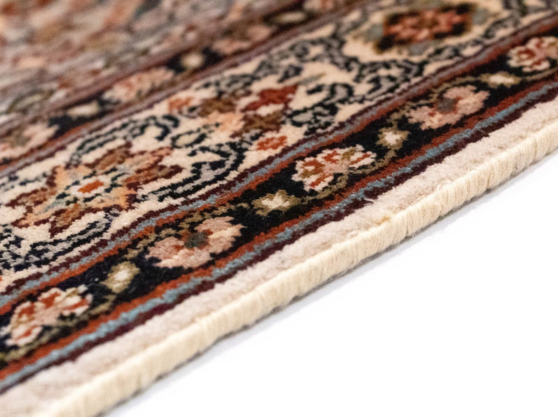 Zijden tapijt - Kashmir Silk - 135 x 78 cm - veelkleurig