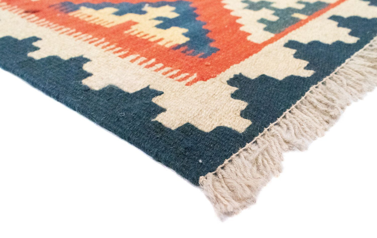 Kelim tapijt - Oosters - 87 x 64 cm - oranje