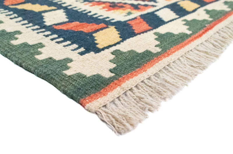 Kelim tapijt - Oosters - 90 x 61 cm - blauw