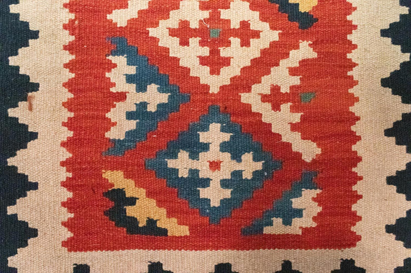 Kelim tapijt - Oosters - 97 x 60 cm - oranje