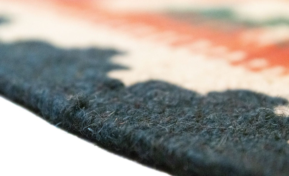 Kelim tapijt - Oosters - 92 x 65 cm - oranje