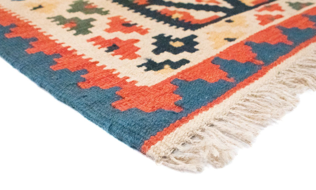 Kelim tapijt - Oosters - 90 x 65 cm - beige