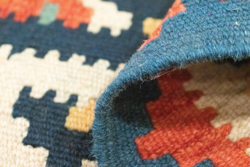 Kelim tapijt - Oosters - 90 x 65 cm - beige