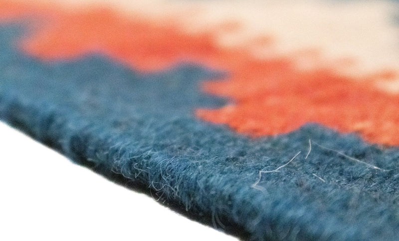 Kelim tapijt - Oosters - 87 x 60 cm - beige