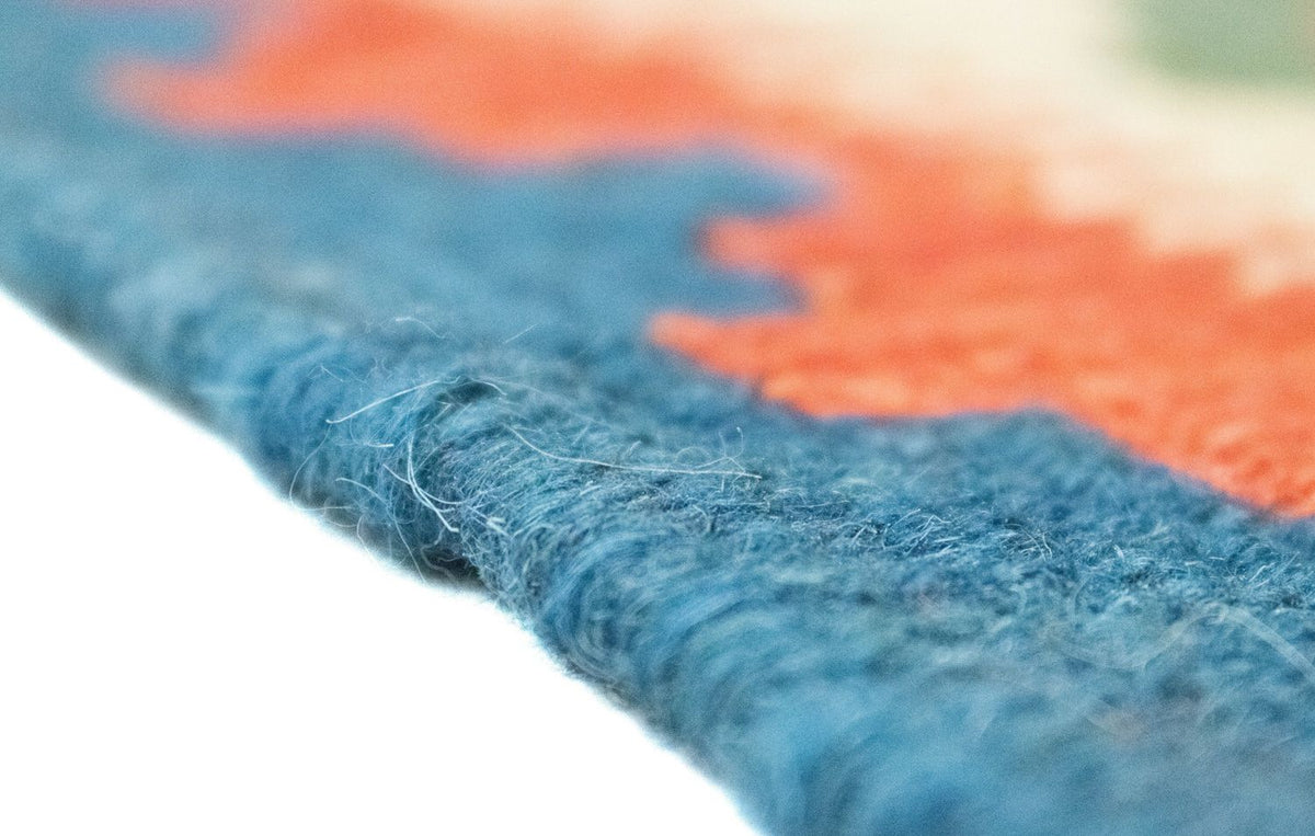 Kelim tapijt - Oosters - 90 x 60 cm - beige