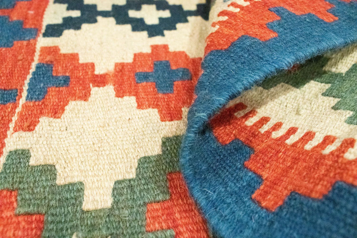 Kelim tapijt - Oosters - 90 x 60 cm - beige