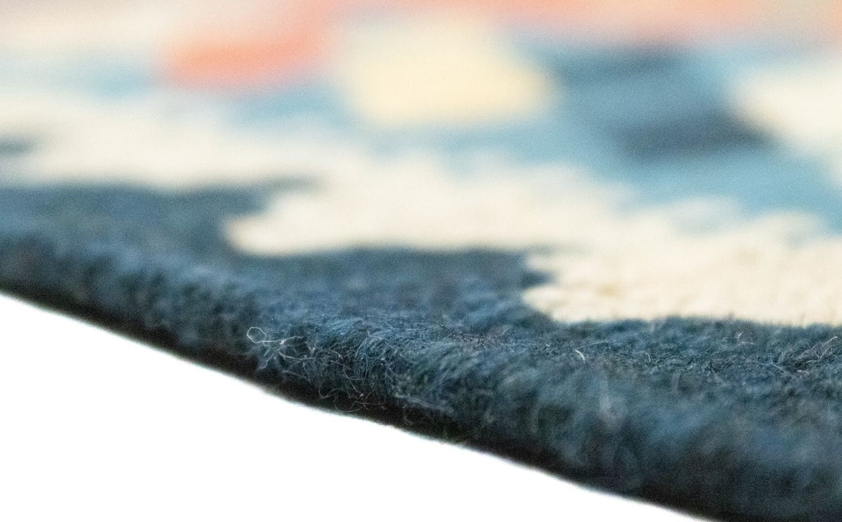 Kelim tapijt - Oosters - 87 x 60 cm - blauw