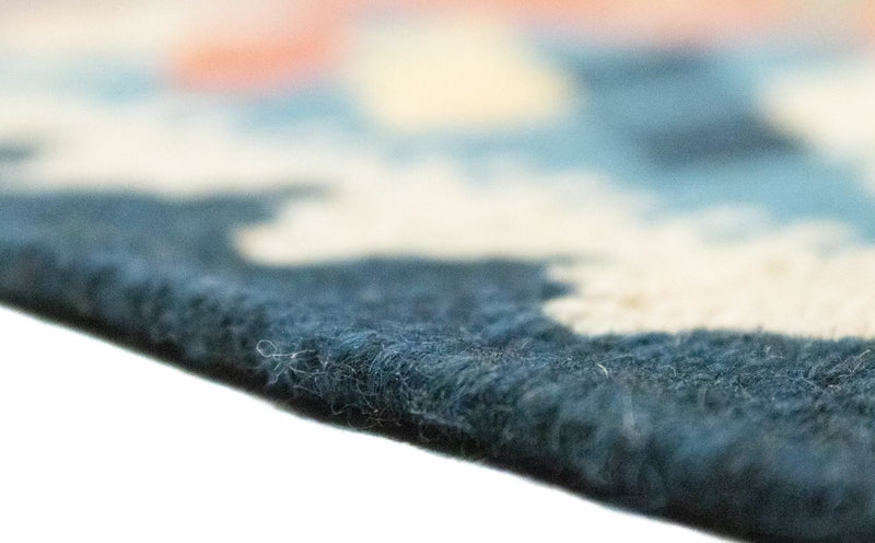 Kelim tapijt - Oosters - 87 x 60 cm - blauw