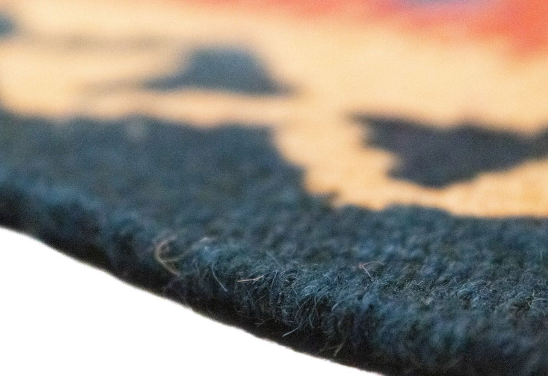 Kelim tapijt - Oosters - 90 x 62 cm - oranje