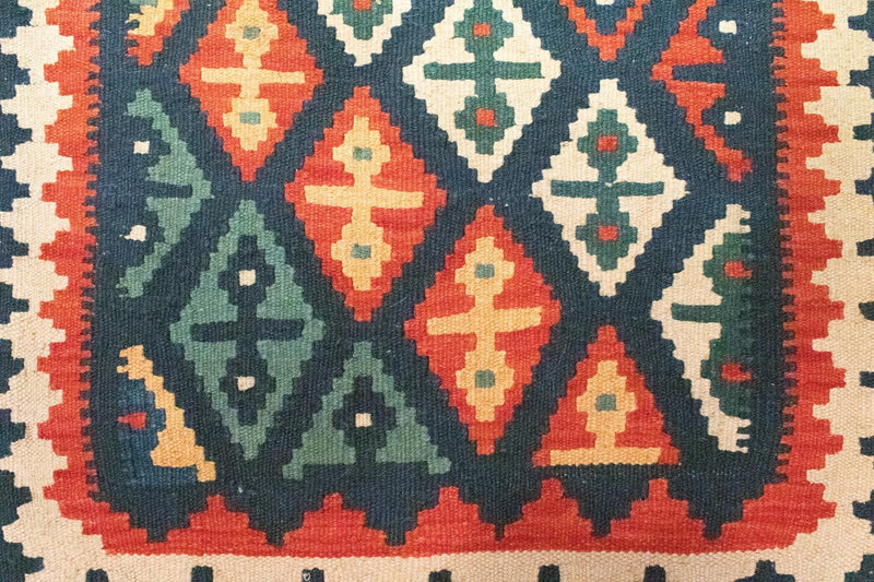 Kelim tapijt - Oosters - 95 x 70 cm - veelkleurig