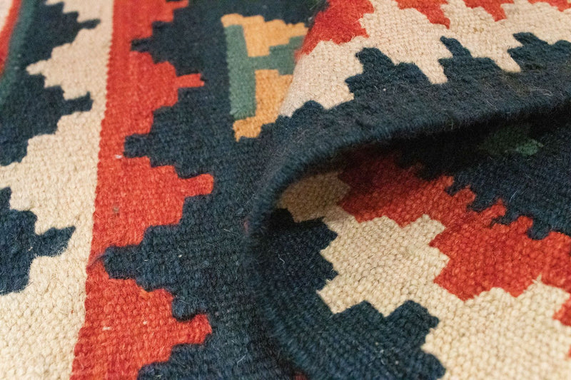 Kelim tapijt - Oosters - 95 x 70 cm - veelkleurig