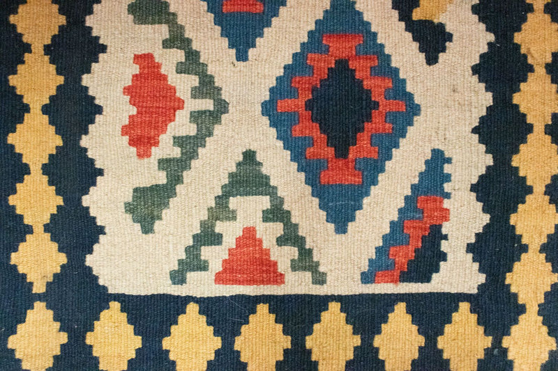 Kelim tapijt - Oosters - 97 x 66 cm - beige