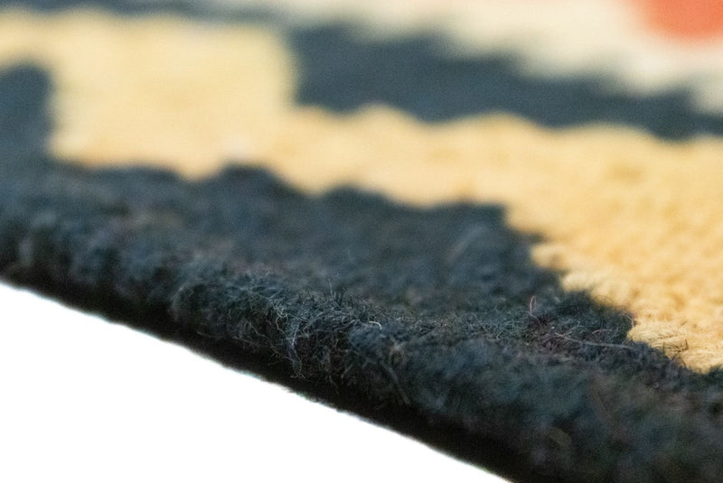 Kelim tapijt - Oosters - 90 x 65 cm - oranje