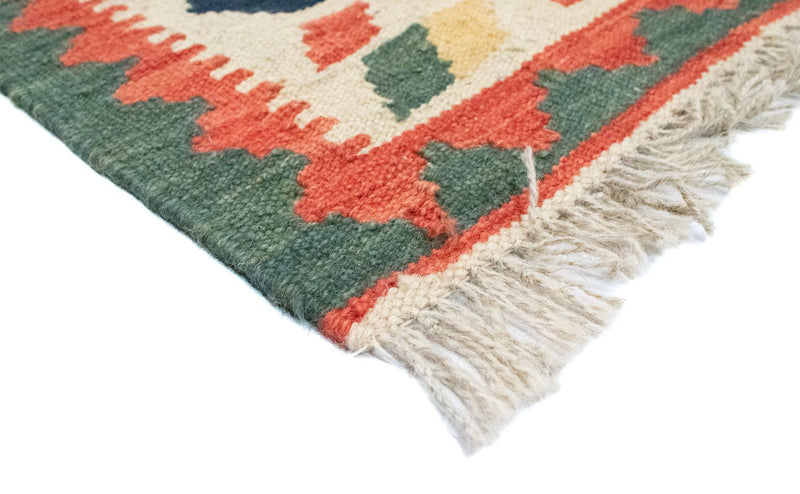 Kelim tapijt - Oosters - 95 x 65 cm - oranje