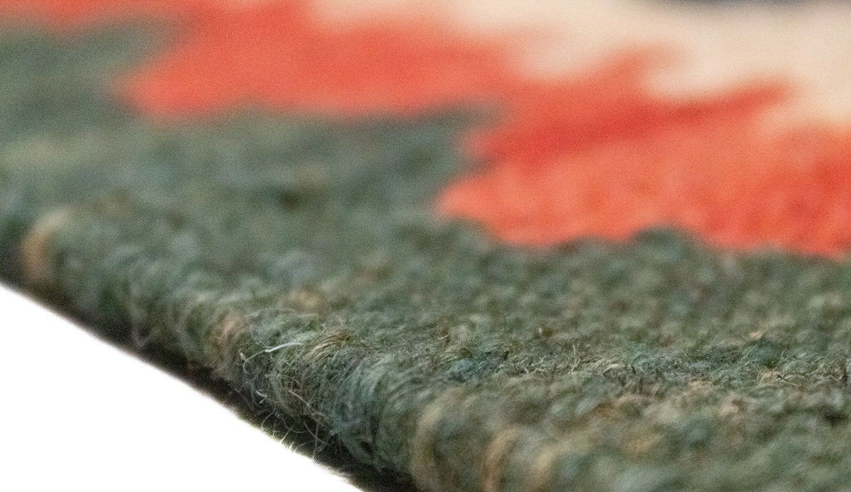 Kelim tapijt - Oosters - 95 x 65 cm - oranje