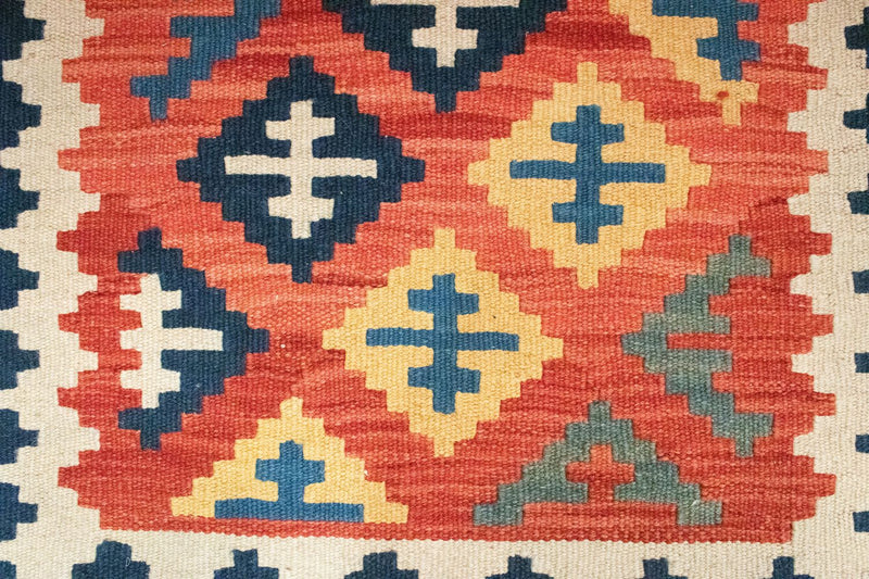 Kelim tapijt - Oosters - 98 x 64 cm - veelkleurig