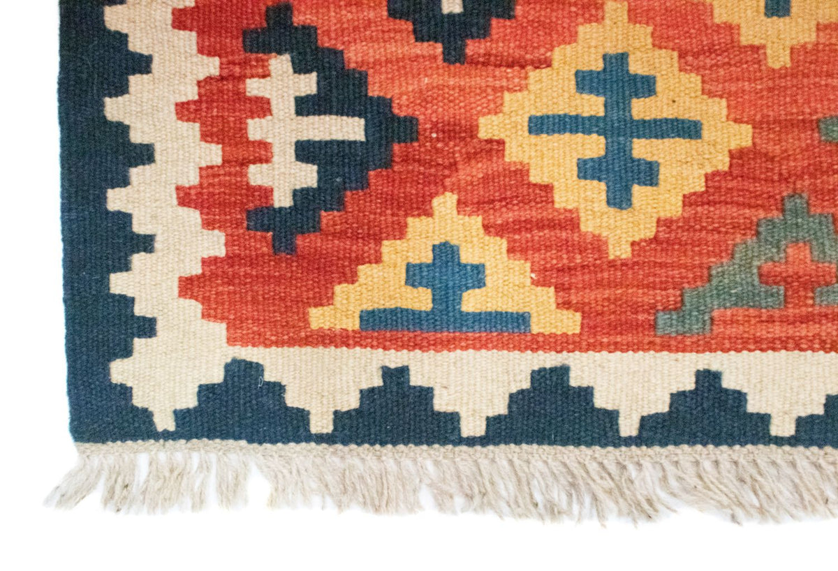 Kelim tapijt - Oosters - 98 x 64 cm - veelkleurig