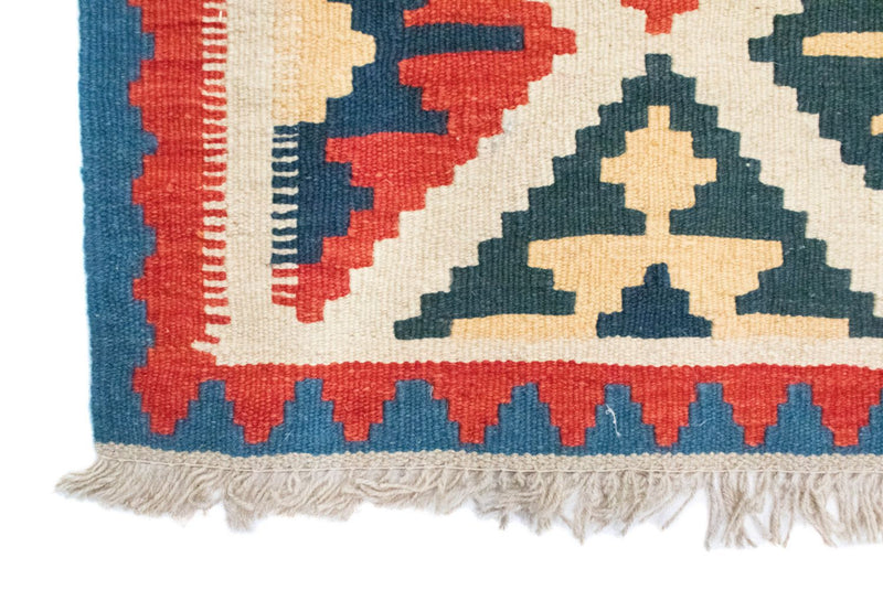 Kelim tapijt - Oosters - 85 x 64 cm - oranje