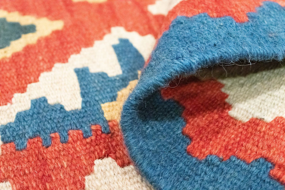 Kelim tapijt - Oosters - 95 x 64 cm - veelkleurig