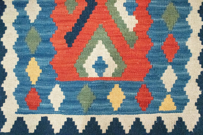 Kelim tapijt - Oosters - 96 x 63 cm - veelkleurig