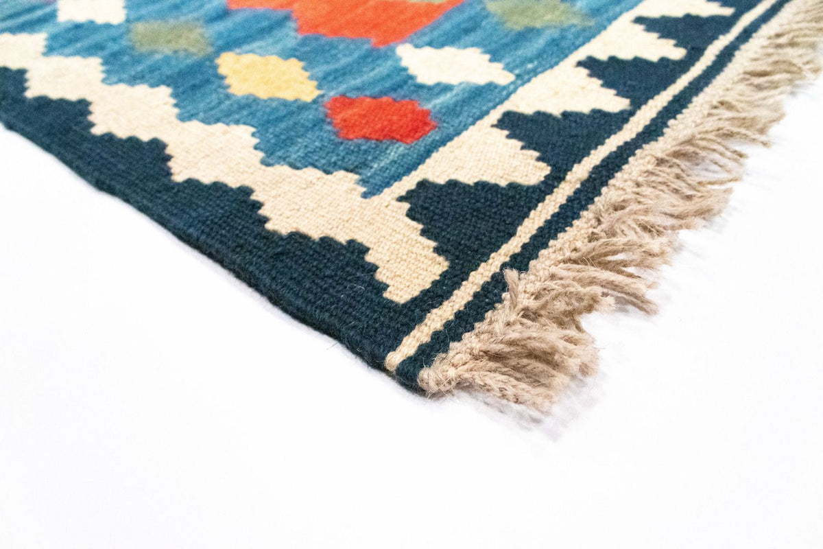 Kelim tapijt - Oosters - 96 x 63 cm - veelkleurig