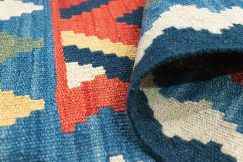 Kelim tapijt - Oosters - 96 x 63 cm - veelkleurig