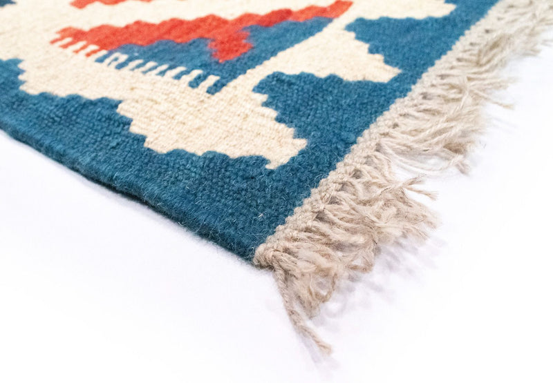 Kelim tapijt - Oosters - 90 x 60 cm - veelkleurig