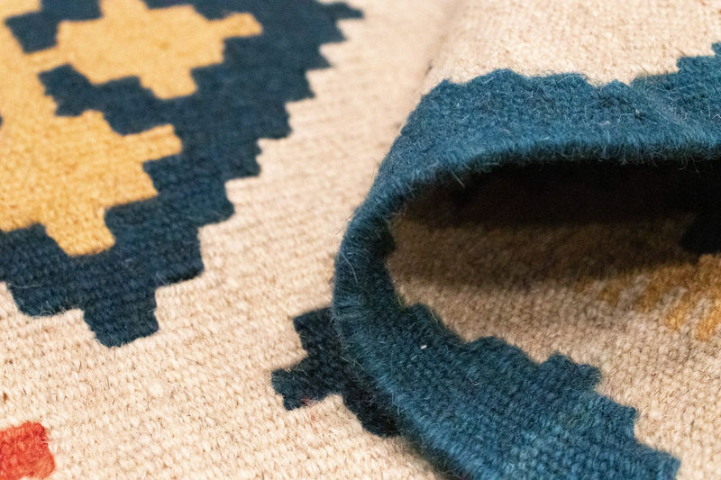 Kelim tapijt - Oosters - 90 x 60 cm - veelkleurig